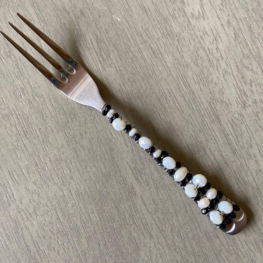 Beaded Serving Fork